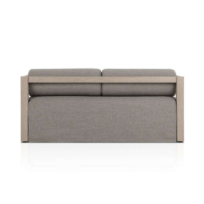 Four Hands - Solano - Laskin Outdoor Daybed-Washed Brown-Fsc - 235158-004 veiw 2