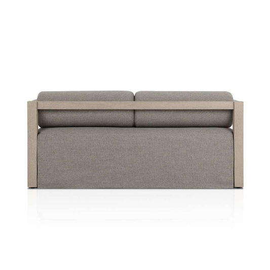 Four Hands - Solano - Laskin Outdoor Daybed-Washed Brown-Fsc - 235158-004 veiw 2