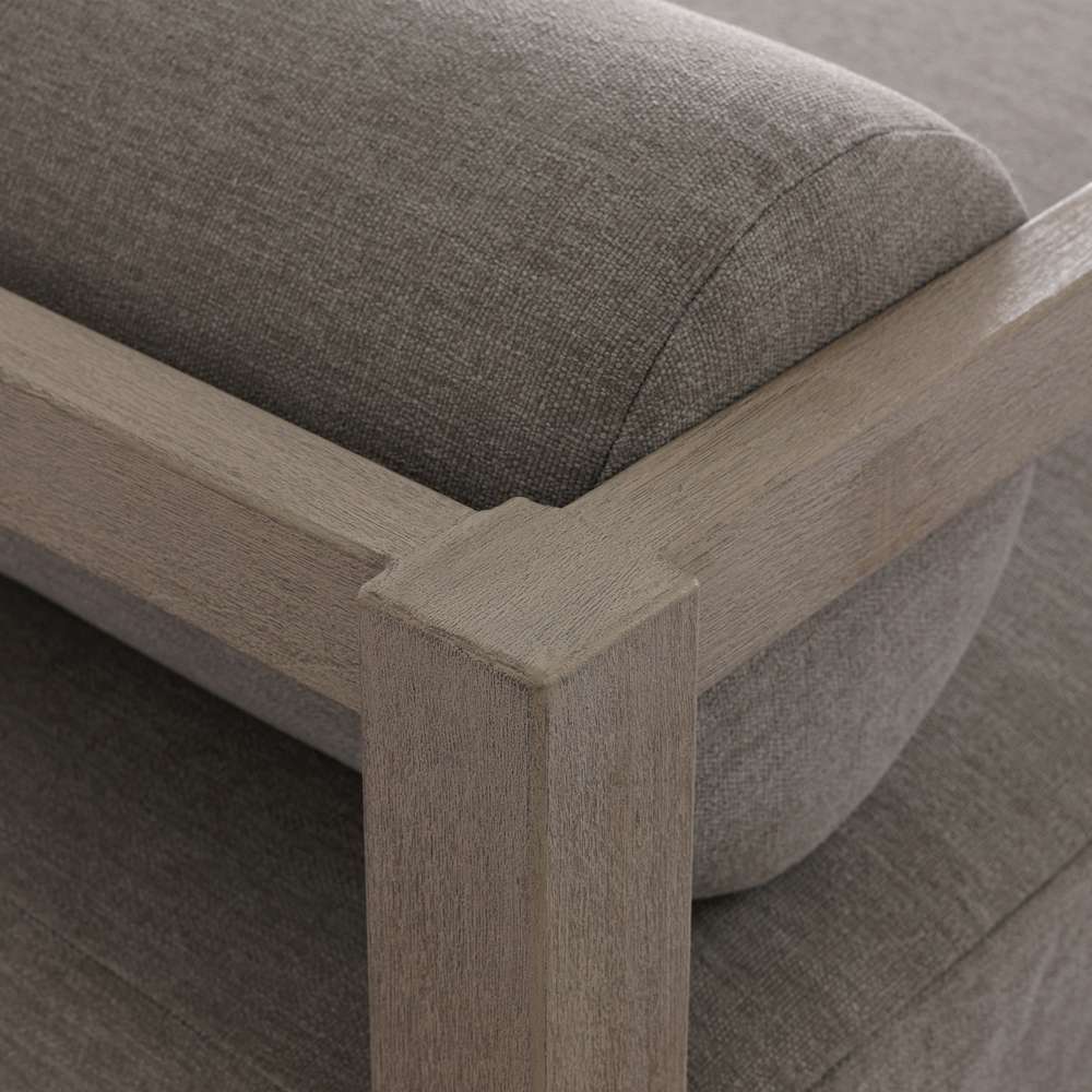 Four Hands - Solano - Laskin Outdoor Daybed-Washed Brown-Fsc - 235158-004 veiw 4