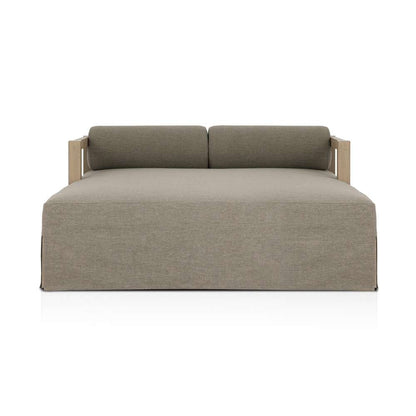 Four Hands - Solano - Laskin Outdoor Daybed-Washed Brown-Fsc - 235158-004 veiw 6