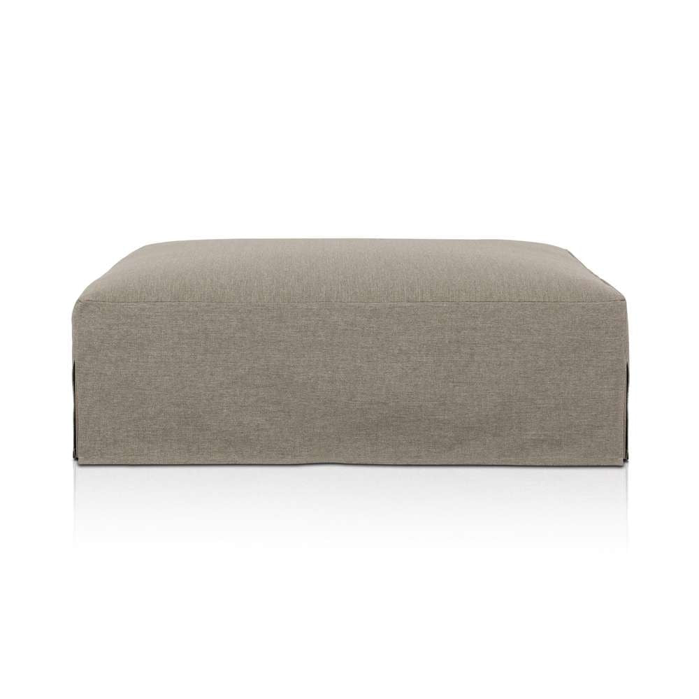 Four Hands - Solano - Laskin Outdoor Ottoman-Washed Brown-Fsc - 235157-004 veiw 7