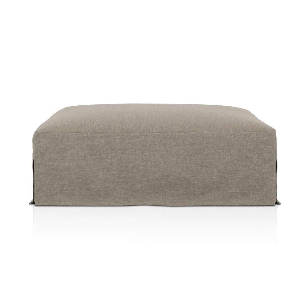 Four Hands - Solano - Laskin Outdoor Ottoman-Washed Brown-Fsc - 235157-004 veiw 8