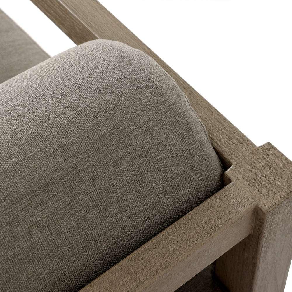 Four Hands - Solano - Laskin Outdoor Sofa-106in-Washed Brown - 235156-004 veiw 4