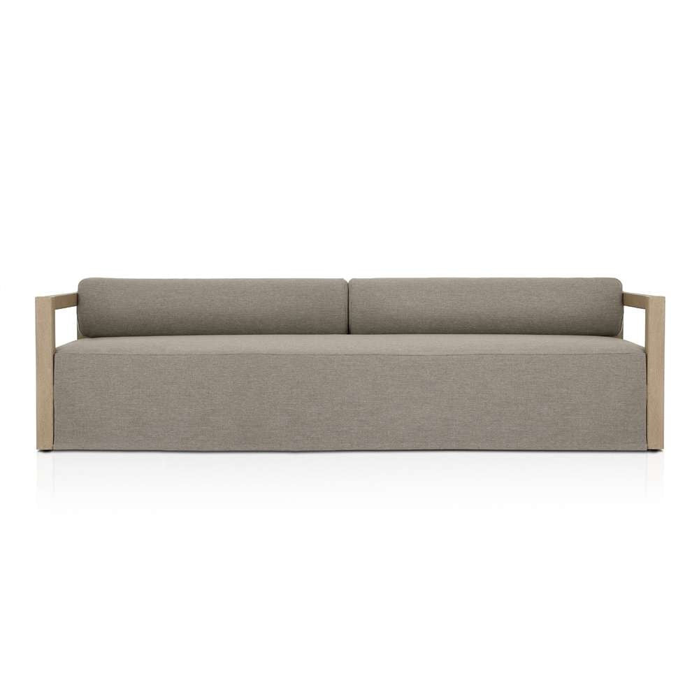 Four Hands - Solano - Laskin Outdoor Sofa-106in-Washed Brown - 235156-004 veiw 7