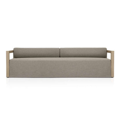 Four Hands - Solano - Laskin Outdoor Sofa-106in-Washed Brown - 235156-004 veiw 7