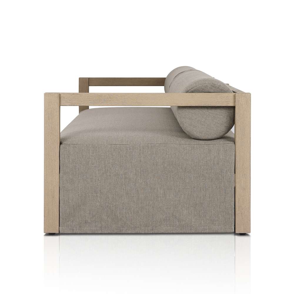 Four Hands - Solano - Laskin Outdoor Sofa-106in-Washed Brown - 235156-004 veiw 8
