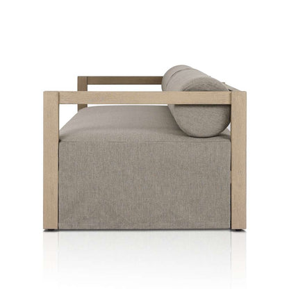 Four Hands - Solano - Laskin Outdoor Sofa-106in-Washed Brown - 235156-004 veiw 8