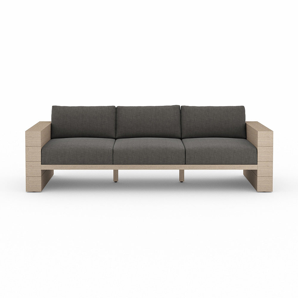 Four Hands - Solano - Leroy Outdoor Sofa, Washed Brown - Venao Charcoal - JSOL-08902K-562_CLOSEOUT view 2