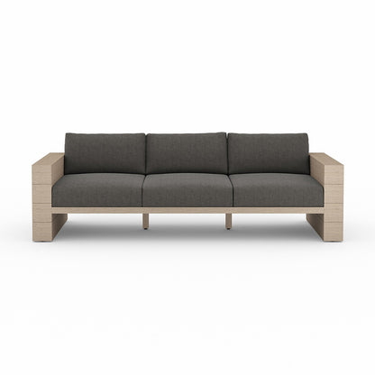 Four Hands - Solano - Leroy Outdoor Sofa, Washed Brown - Venao Charcoal - JSOL-08902K-562_CLOSEOUT view 2