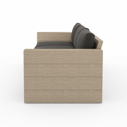 Four Hands - Solano - Leroy Outdoor Sofa, Washed Brown - Venao Charcoal - JSOL-08902K-562_CLOSEOUT view 3