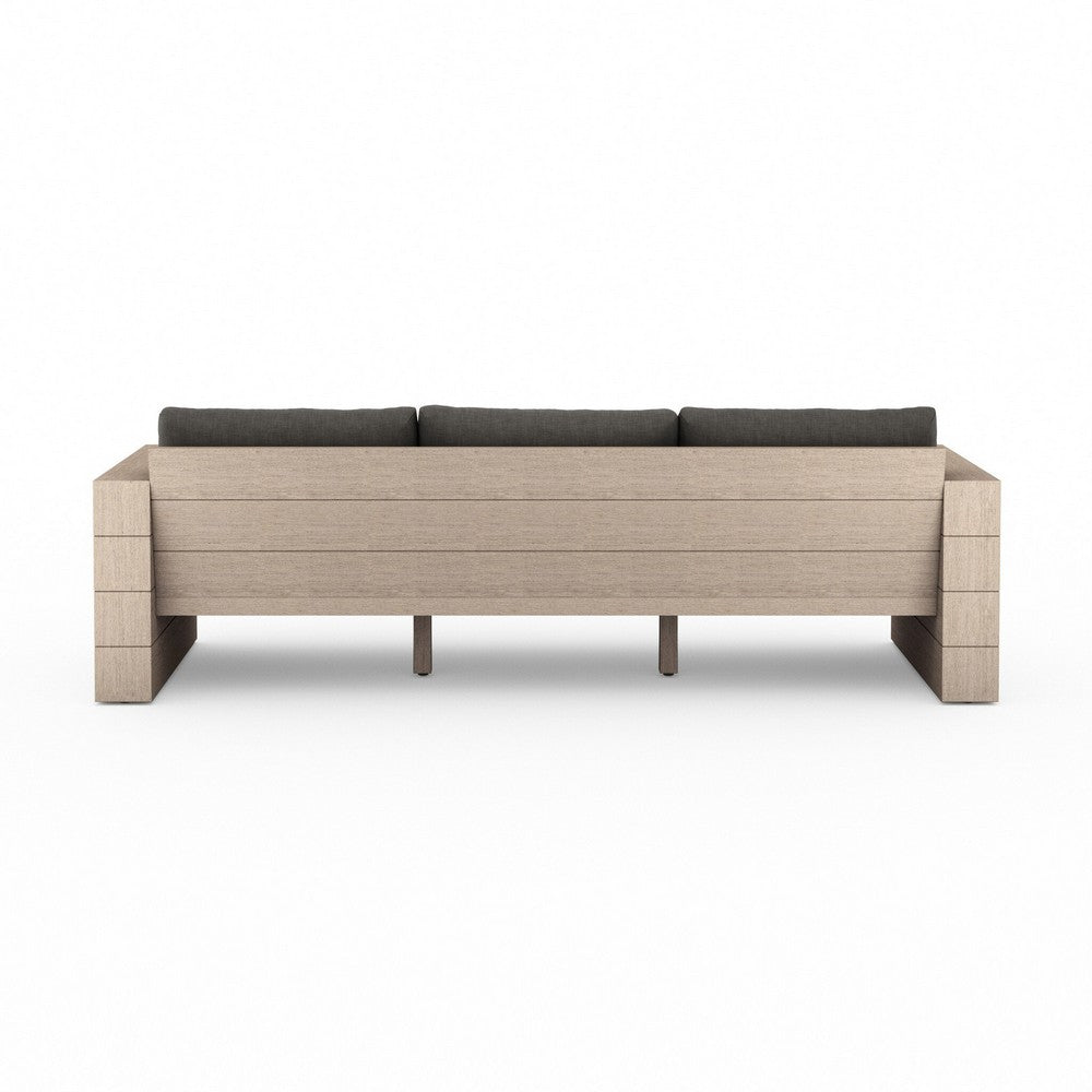Four Hands - Solano - Leroy Outdoor Sofa, Washed Brown - Venao Charcoal - JSOL-08902K-562_CLOSEOUT view 4