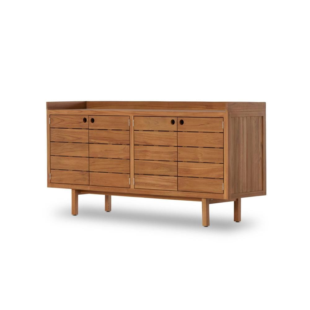 Four Hands - Solano - Lula Outdoor Sideboard - Natural Teak-FSC - 106995-003 veiw 1