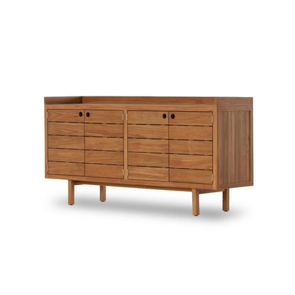 Four Hands - Solano - Lula Outdoor Sideboard - Natural Teak-FSC - 106995-003 veiw 1