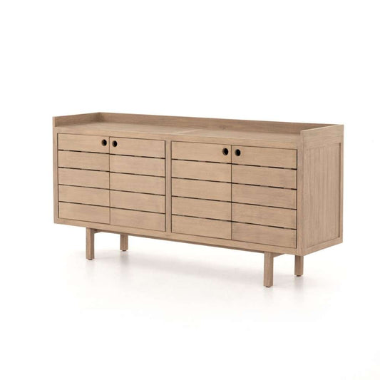 Four Hands - Solano Lula Outdoor Sideboard-Washed Brown -JSOL-060 veiw 1