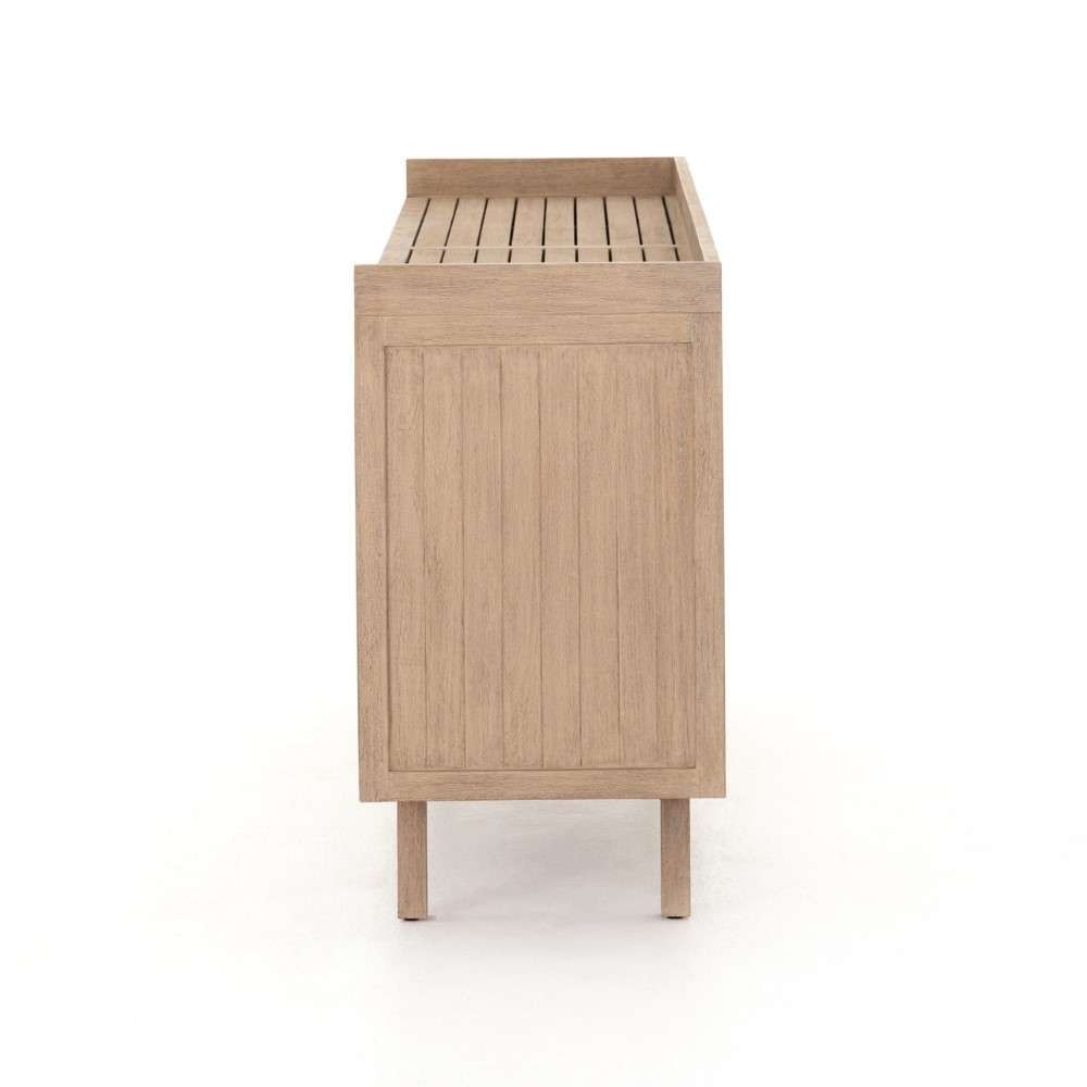 Four Hands - Solano Lula Outdoor Sideboard-Washed Brown -JSOL-060 veiw 5