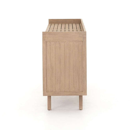 Four Hands - Solano Lula Outdoor Sideboard-Washed Brown -JSOL-060 veiw 5