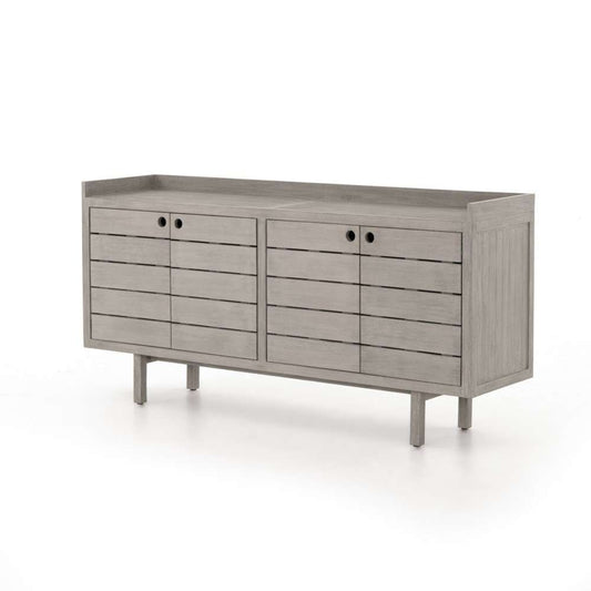 Four Hands - Solano Lula Outdoor Sideboard-Weathered Grey -JSOL-060A veiw 1