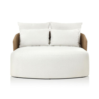 Four Hands - Solano - Maven Outdoor Double Chaise - Faux Hyacinth - 245776-001 veiw 2