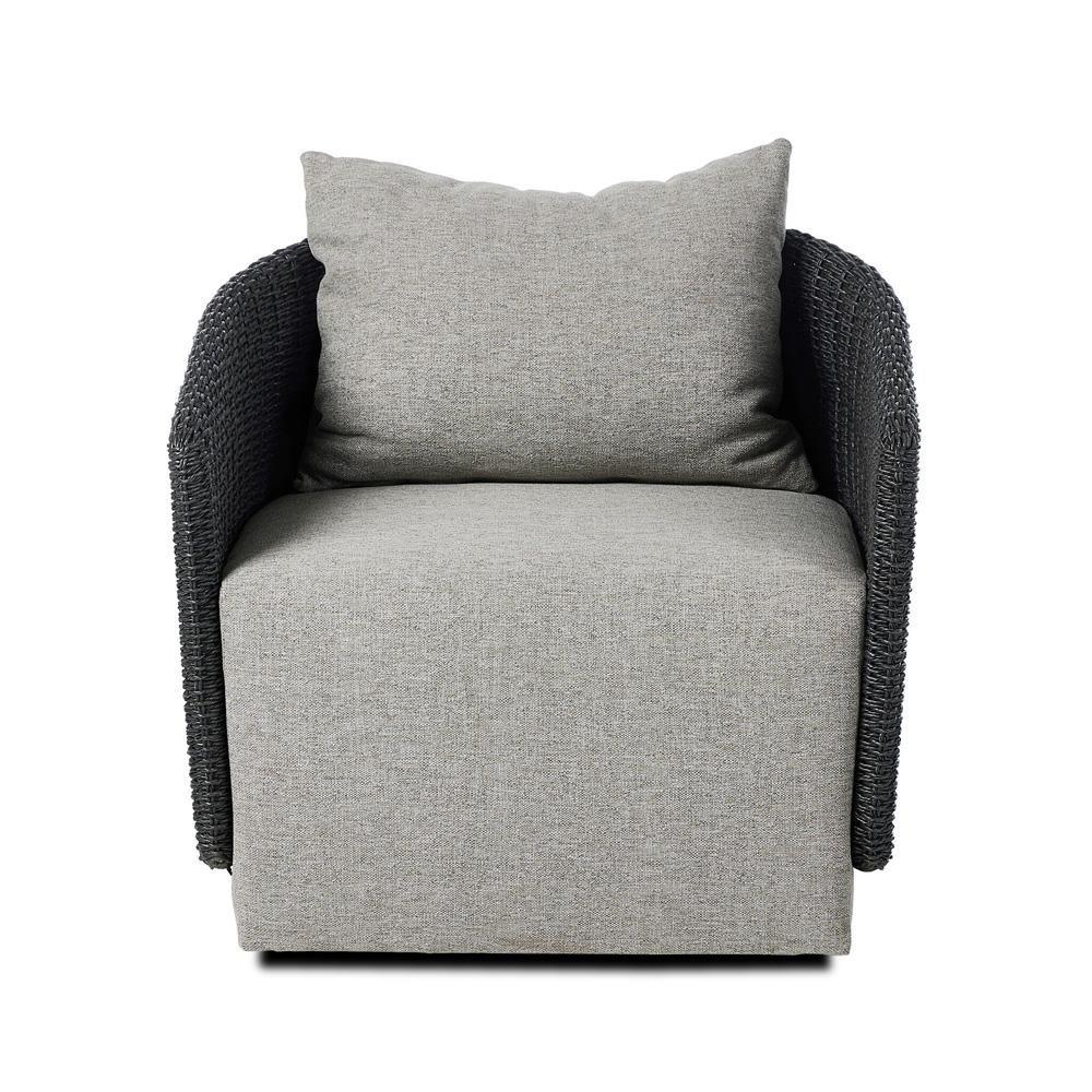 Four Hands - Solano - Maven Outdoor Swivel Chair - Alessi Slate - 235137-003 veiw 2