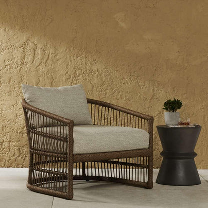 Four Hands - Solano - Montecito Outdoor Chair-Faux Dark - 233644-001 veiw 6