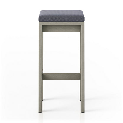 Four Hands - Solano - Monterey Bar + Counter Stool, Weathered Grey - Faye Navy - 227507-014_CLOSEOUT view 3