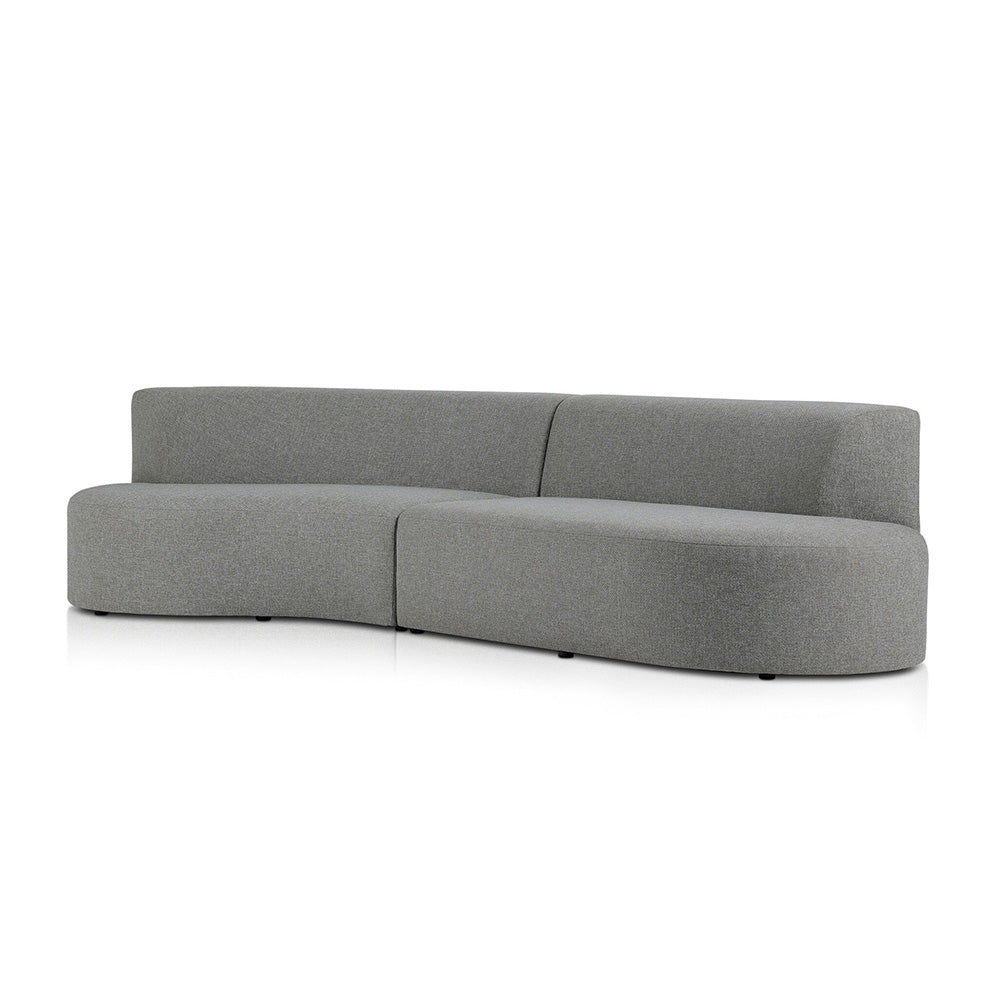 Four Hands - Solano - Opal Outdoor 2-Piece Sectional - Hayes Smoke - 230042-004_CLOSEOUT view 1