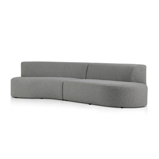 Four Hands - Solano - Opal Outdoor 2-Piece Sectional - Hayes Smoke - 230042-004_CLOSEOUT view 1
