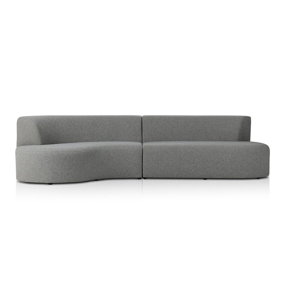 Four Hands - Solano - Opal Outdoor 2-Piece Sectional - Hayes Smoke - 230042-004_CLOSEOUT view 2