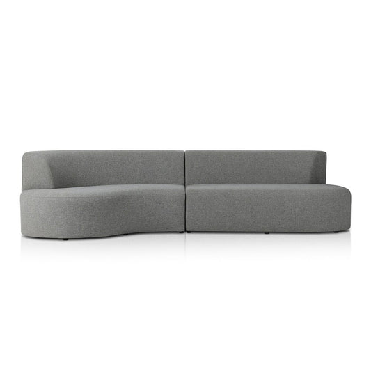 Four Hands - Solano - Opal Outdoor 2-Piece Sectional - Hayes Smoke - 230042-004_CLOSEOUT view 2