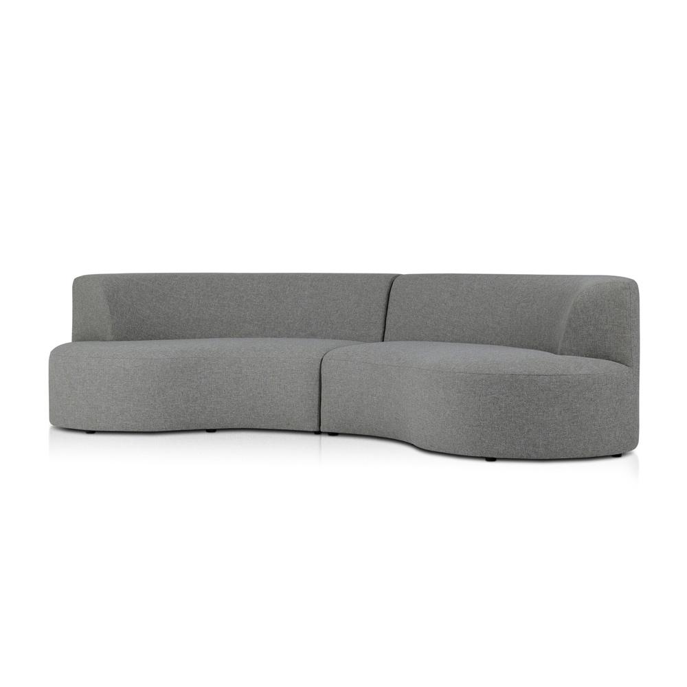 Four Hands - Solano - Opal Outdoor 2-Piece Sectional - Hayes Smoke - 230044-003 veiw 1