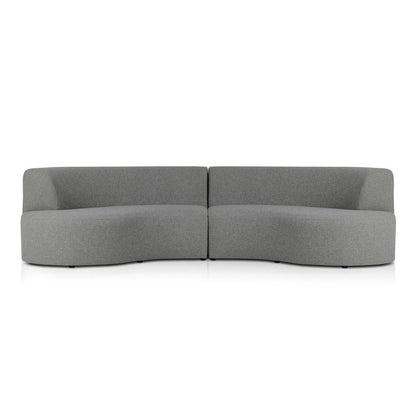 Four Hands - Solano - Opal Outdoor 2-Piece Sectional - Hayes Smoke - 230044-003 veiw 2