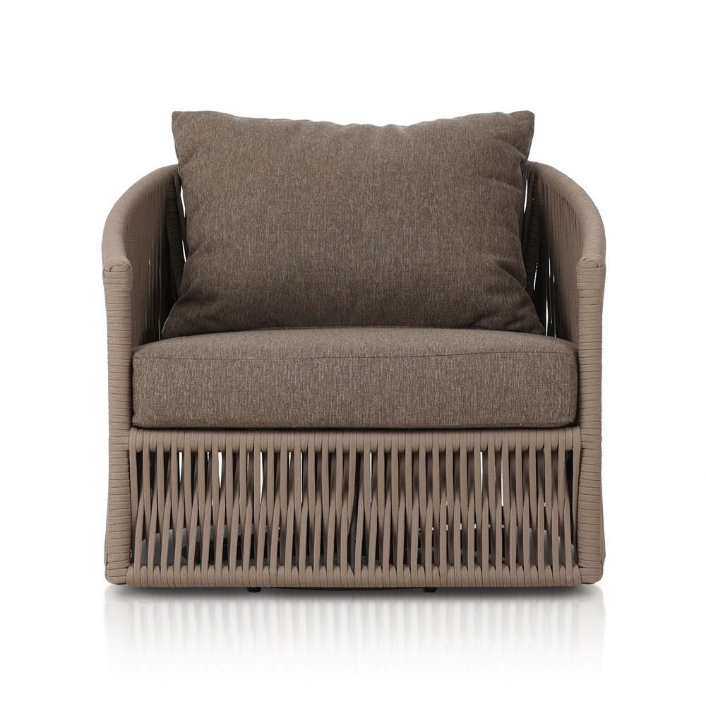 Four Hands - Solano - Porto Outdoor Swivel Chair - Ellor Brown - 236754-003 veiw 2
