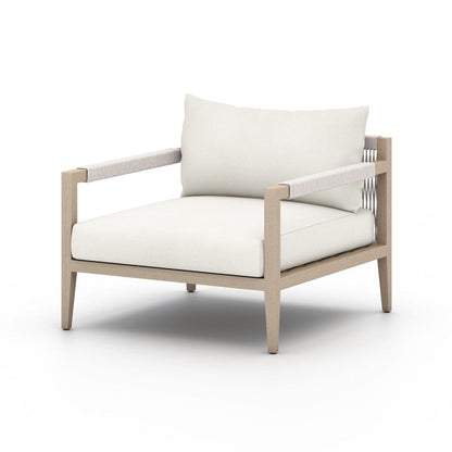Four Hands - Solano - Sherwood Outdoor Chair, Washed Brown - Venao Ivory - 223203-019 veiw 1