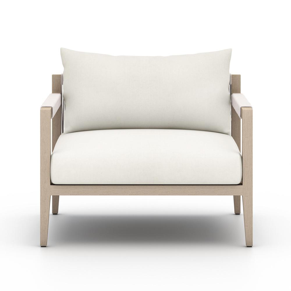 Four Hands - Solano - Sherwood Outdoor Chair, Washed Brown - Venao Ivory - 223203-019 veiw 2
