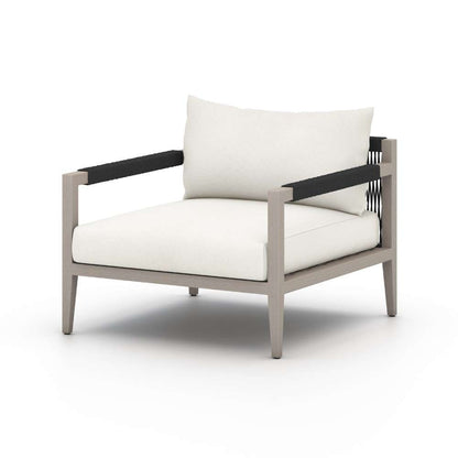 Four Hands - Solano Sherwood Outdoor Chair-Weathered Grey -223203-020 veiw 1