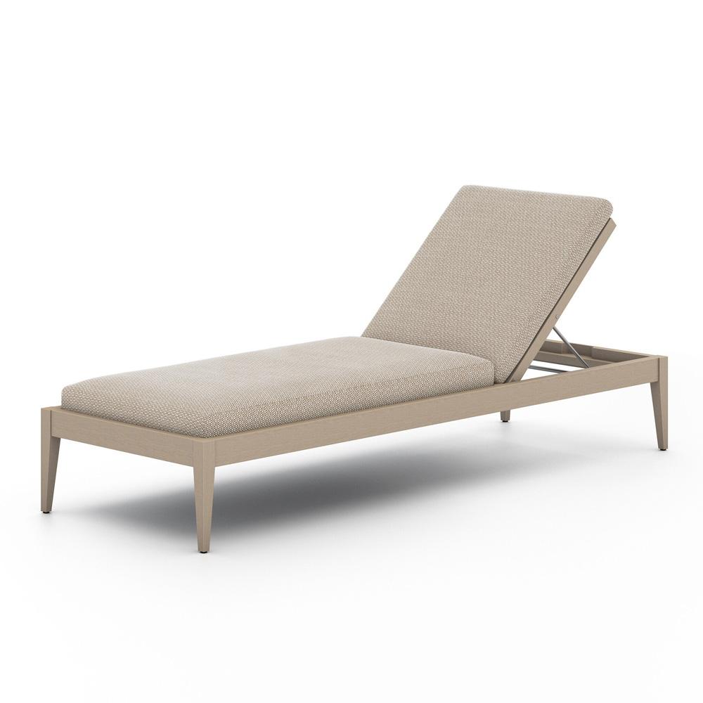 Four Hands - Solano - Sherwood Outdoor Chaise, Washed Brown - Faye Sand - 226912-006 veiw 1