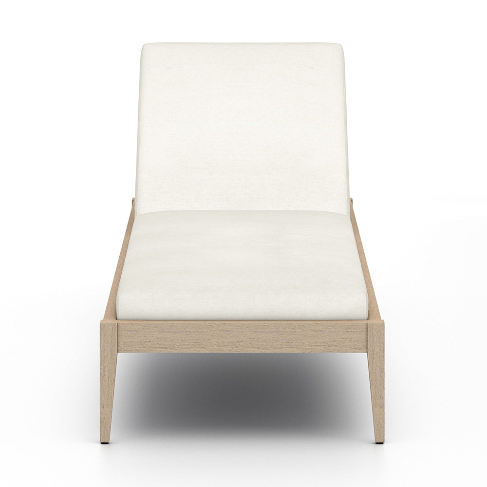 Four Hands - Solano - Sherwood Outdoor Chaise, Washed Brown - Venao Ivory - 226912-014_CLOSEOUT view 2