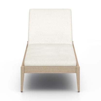 Four Hands - Solano - Sherwood Outdoor Chaise, Washed Brown - Venao Ivory - 226912-014_CLOSEOUT view 2