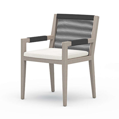 Four Hands - Solano Sherwood Outdoor Dining Armchair- Grey -223831-012 veiw 1