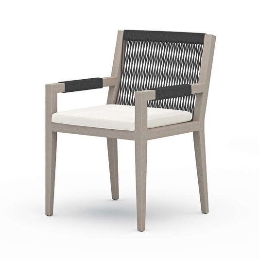 Four Hands - Solano Sherwood Outdoor Dining Armchair- Grey -223831-012 veiw 1