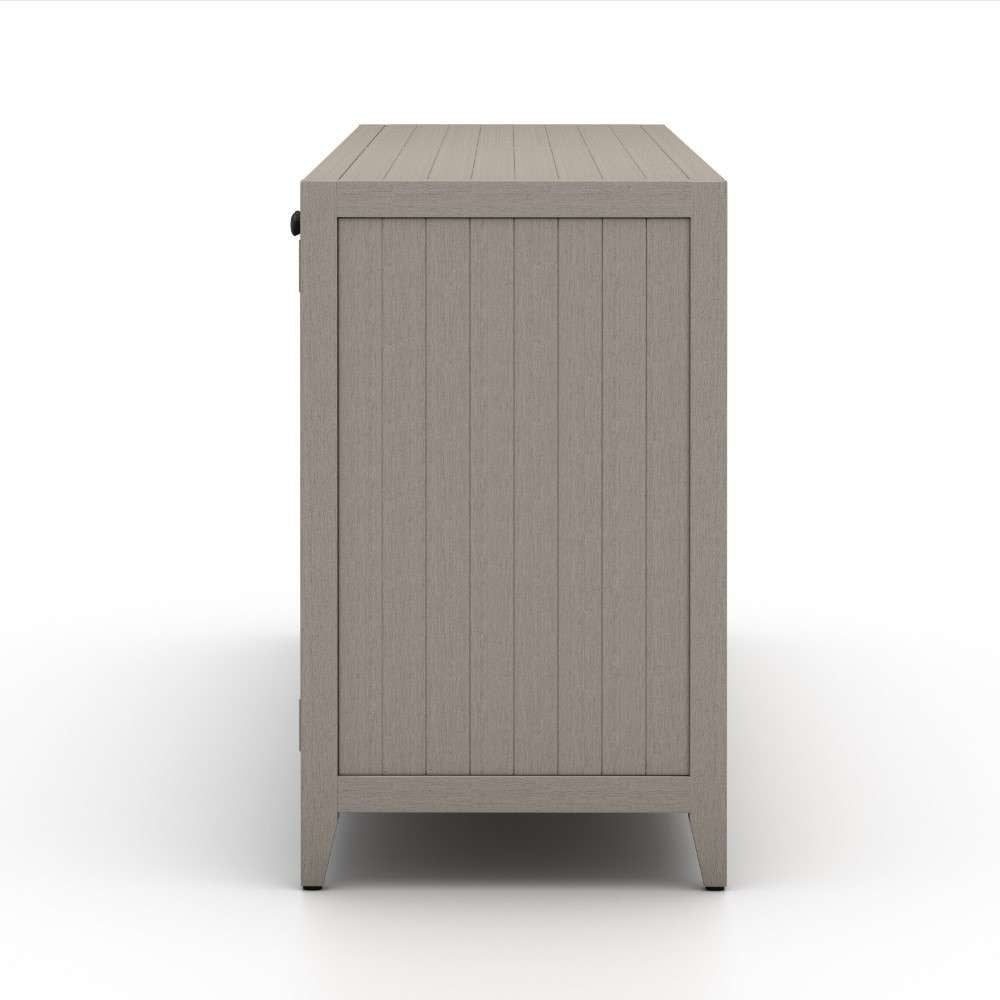 Four Hands - Solano Sherwood Outdoor Sideboard-Weather Grey -226945-002 veiw 4