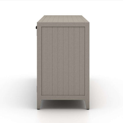 Four Hands - Solano Sherwood Outdoor Sideboard-Weather Grey -226945-002 veiw 4