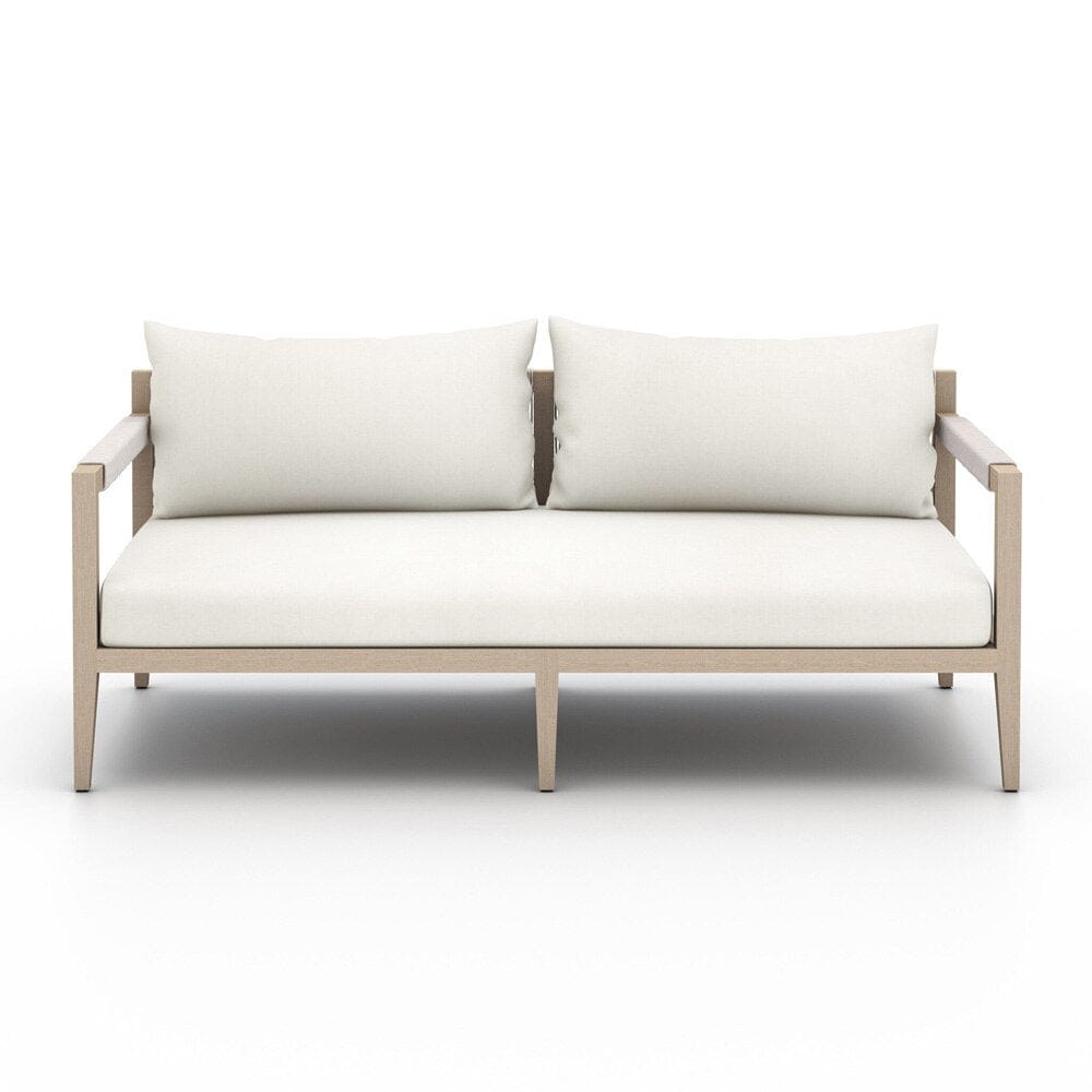 Four Hands - Solano - Sherwood Outdoor Sofa, Washed Brown - Venao Ivory - 223329-019 veiw 2