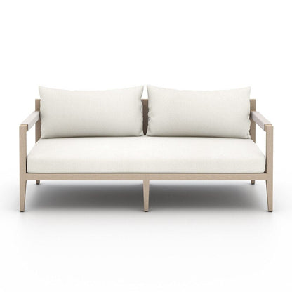 Four Hands - Solano - Sherwood Outdoor Sofa, Washed Brown - Venao Ivory - 223329-019 veiw 2