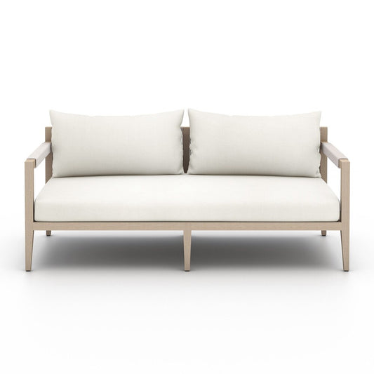 Four Hands - Solano - Sherwood Outdoor Sofa, Washed Brown - Venao Ivory - 223329-019 veiw 2