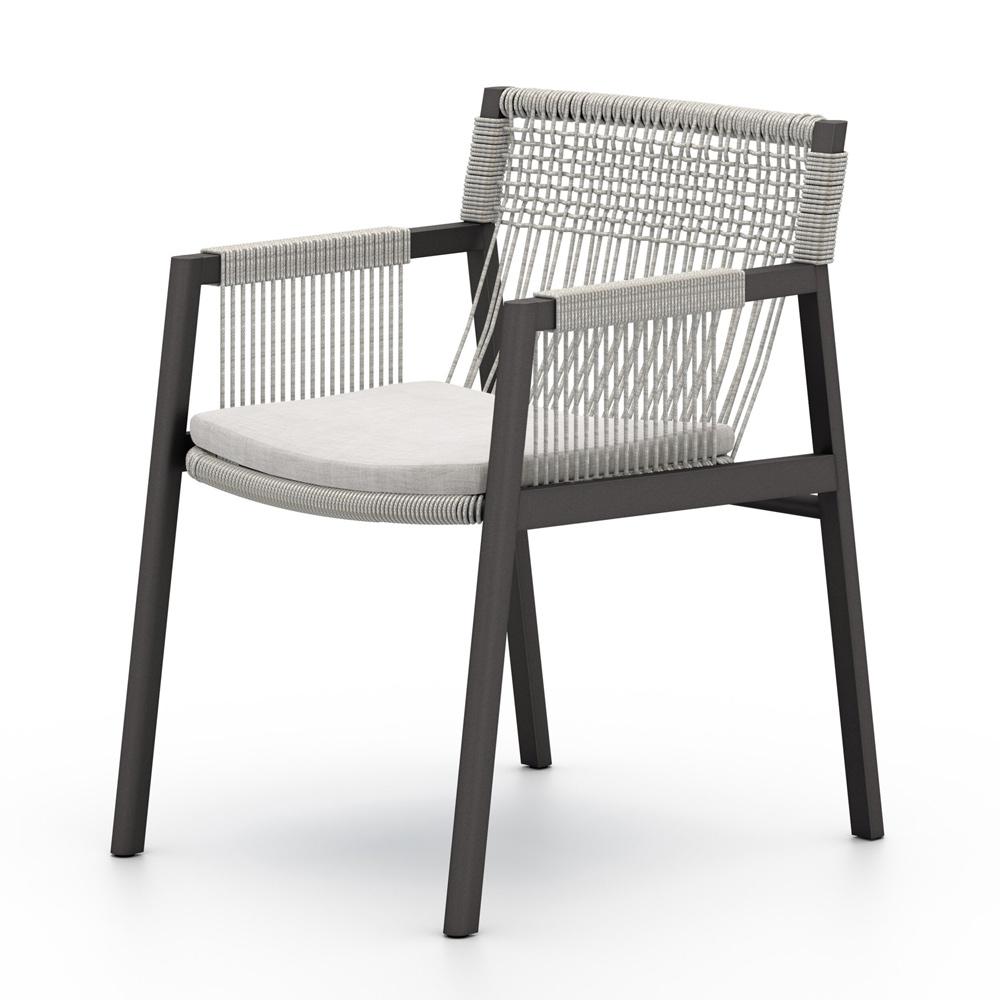 Four Hands - Solano - Shuman Outdoor Dining Chair - Venao Grey - 224961-001 veiw 1
