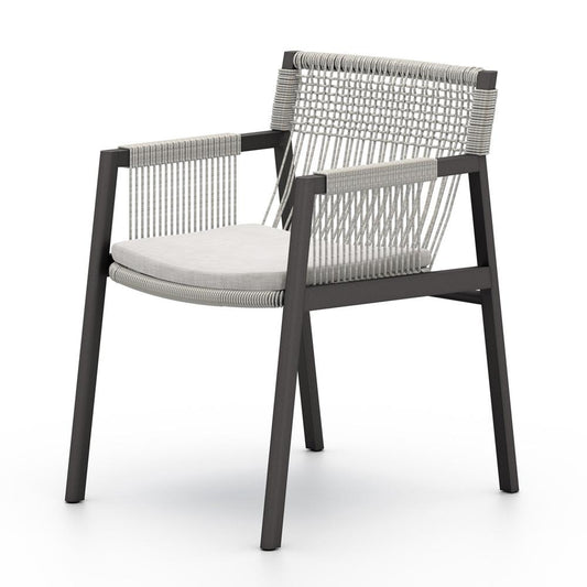 Four Hands - Solano - Shuman Outdoor Dining Chair - Venao Grey - 224961-001 veiw 1