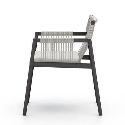 Four Hands - Solano - Shuman Outdoor Dining Chair - Venao Grey - 224961-001 veiw 3
