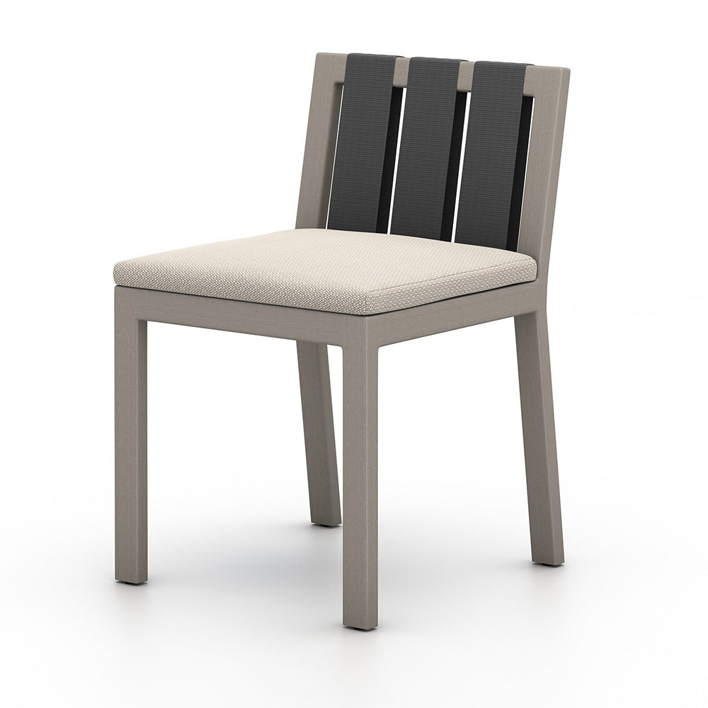 Four Hands - Solano - Sonoma Outdoor Dining Chair, Weathered Grey - Faye Sand - 227508-008_CLOSEOUT view 1