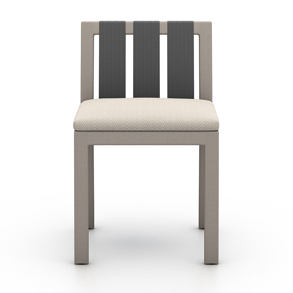 Four Hands - Solano - Sonoma Outdoor Dining Chair, Weathered Grey - Faye Sand - 227508-008_CLOSEOUT view 2